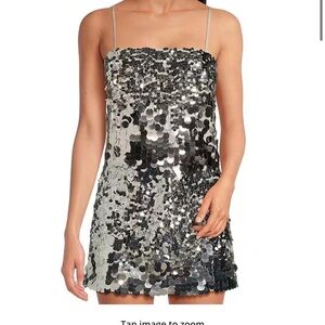 Two piece set size 6. Perfect for a bachelorette or disco party.